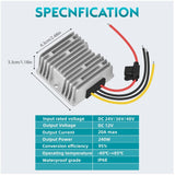 Step Down Voltage Regulator 24V 36V 48V to 12V Transformer