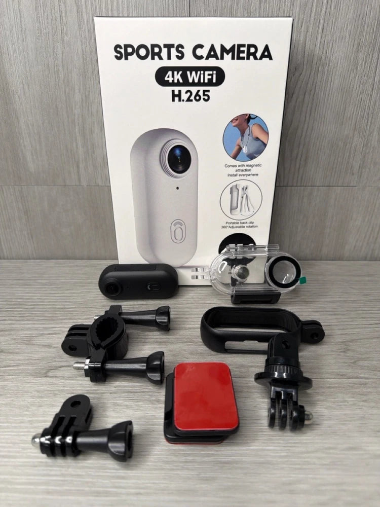4K Sports Action Camera H.265 with Accessories (A1D030404)