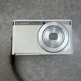 Panasonic Lumix DMC-XS1 White Compact Digital Camera Tested Great Condition