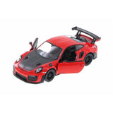 5408D 5" Kinsmart Porsche 911 GT2 RS Diecast Model Toy Car 1:36 RED