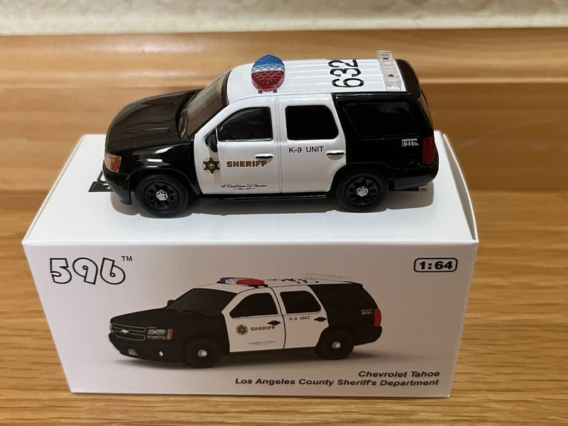 1:64 596 Model Chevrolet Tahoe LASD Los Angeles County Sheriff¡¯s Dept RTS NIB