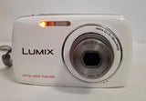 Panasonic LUMIX DMC S1 Compact Digital Camera White 12.1MP 4x Optical Zoom