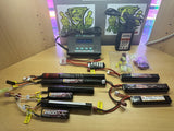 EV Peak C1-XR Multi Function Smart Charger & Valken Energy Li-Po Battery Charger Battery