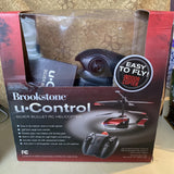 Brookstone u-Control Silver Bullet RC Helicopter Box Has Been Opened Not Used