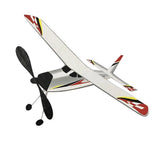 Elastic Powered EPS Plane Model Kit Flying Toys for Kids Indoor/Outdoor Play