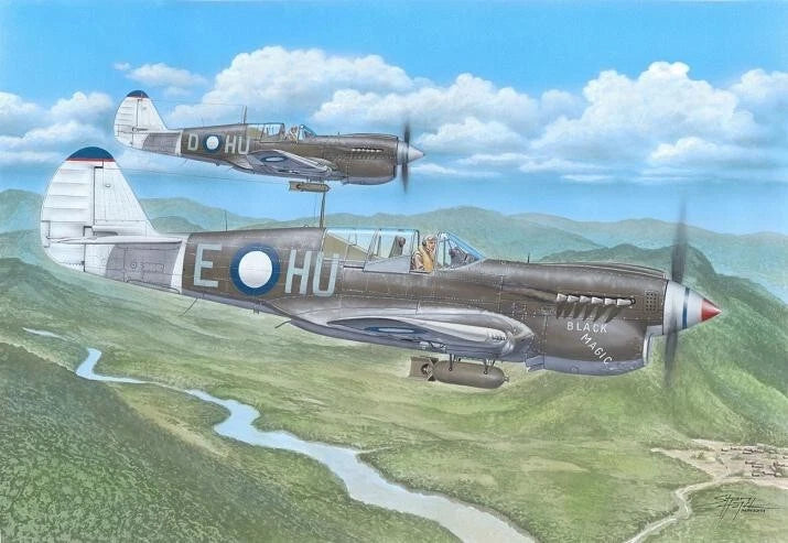 Kittyhawk Mk.IV Over the Mediterranean and Pacific	SH72484 Special Hobby 1:72