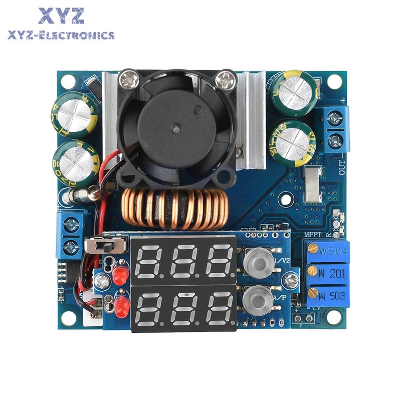 DC 9-50V 15A Adjustable Step-down Module Solar MPPT Buck Charging Regulator