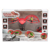 Terra Drone 2-in-1 Flying & Driving Drone in Red 2.4 GHZ