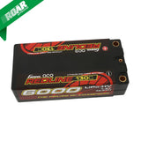 Gens Ace Redline Series 6000mAh 7.6V 130C 2S2P Shorty Lipo