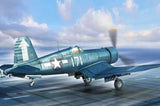 Hobby Boss Vought F4U-1D Corsair model airplane kit, blue fighter plane with propeller