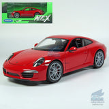 1:24 Porsche 911(991) Carrera S Model Car Diecast Vehicle Collection Gift Red