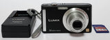 Panasonic Lumix DMC-FS5 10MP Digital Camera Black Tested W/ Battery & Charger