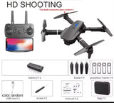 RC Drone With HD Dual Camera WiFi FPV Foldable Quadcopter Aircraft
