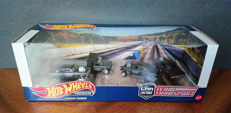 Hot Wheels Premium Car Culture Team Transport Set Diorama Black Hole ¡®55 GASSER