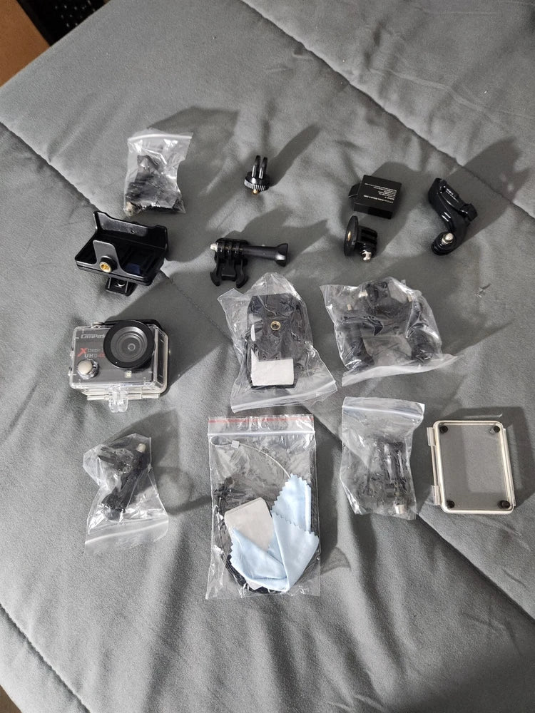 Campark Action Sport Camera 4K HD 20MP WiFi Waterproof NO REMOTE OR CABLES