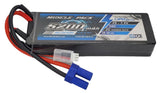 NHX hard-case LiPo battery with EC5 connector and red/black leads