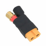 HXT 8mm Male Plug to XT60 Female Jack No Wires Adapter RC Lipo Battery
