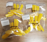 HQ PROP YELLOW 4X4.5X3 - 40x45 - 3 Blade 8CW 8CCW Quad Propellers -16 Props