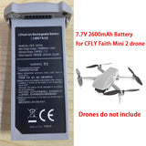 Original 7.7V 2600mAh Spare Battery for CFLY Faith Mini 2 Drone Quadcopter