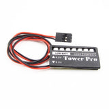 1PCS RC Model 7 LED Receiver Battery Voltage Indicator Monitor Car 4.8/6v Battery