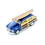 5402D 1949 Ford Woody Wagon, Blue - 1/40 Scale Diecast Model Toy Car