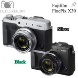 Fujifilm X30 Digital Camera 12.0MP 4x Optical Zoom Built-in Wi-Fi Black/Silver