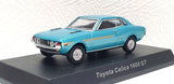 1/64 Kyosho TOYOTA CELICA 1600GT TA22 BLUE Limited Edition diecast car model