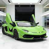 CCA 1:32 Lamborghini Aventador SVJ Supercar Alloy Model Car Toy Diecasts  Sou