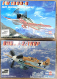 HobbyBoss BF109G-2/TROP Fighter & FW190D-9 Plastic Airplane Model Kit New