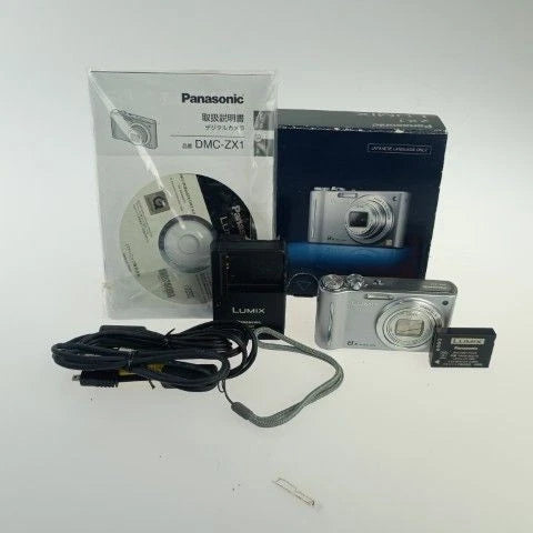 Panasonic LUMIX DMC-ZX1 Compact Digital Camera with Accessories - Tested Working