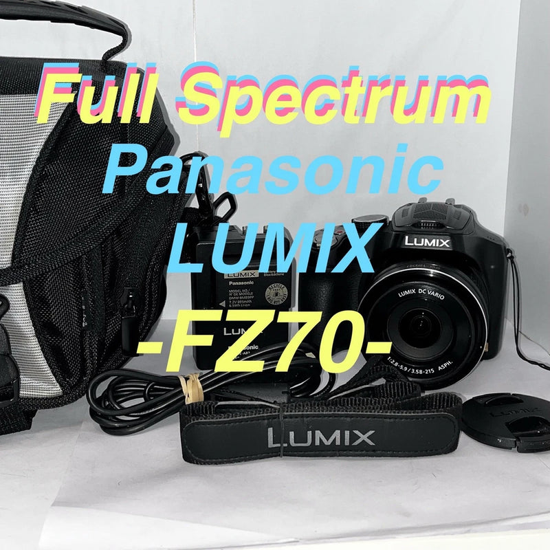 Modified Full Spectrum/Infrared Panasonic LUMIX FZ 7 O Digital Camera UV/IR