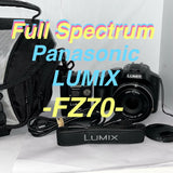 Modified Full Spectrum/Infrared Panasonic LUMIX FZ 7 O Digital Camera UV/IR
