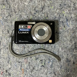 Panasonic Lumix DMC-FS15 12.1MP Digital Camera Black With 2 Batteries & Charger