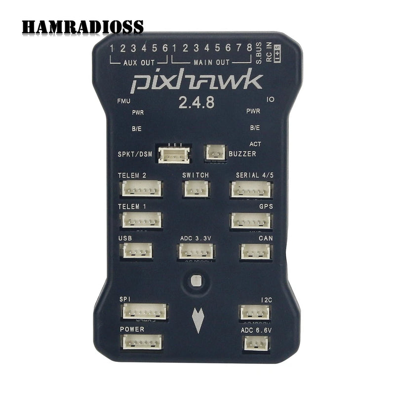 PIX 32Bit APM Flight Controller with M8N GPS Pixhawk2.4.8 Multi-Rotor Drones