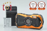 Ricoh Pentax WG-50 Orange 16.0 MP Waterproof Action Camera