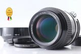 [Top MINT w/Hood,Filter] Nikon Ai Nikkor 105mm F2.5 Telephoto MF Lens From JAPAN