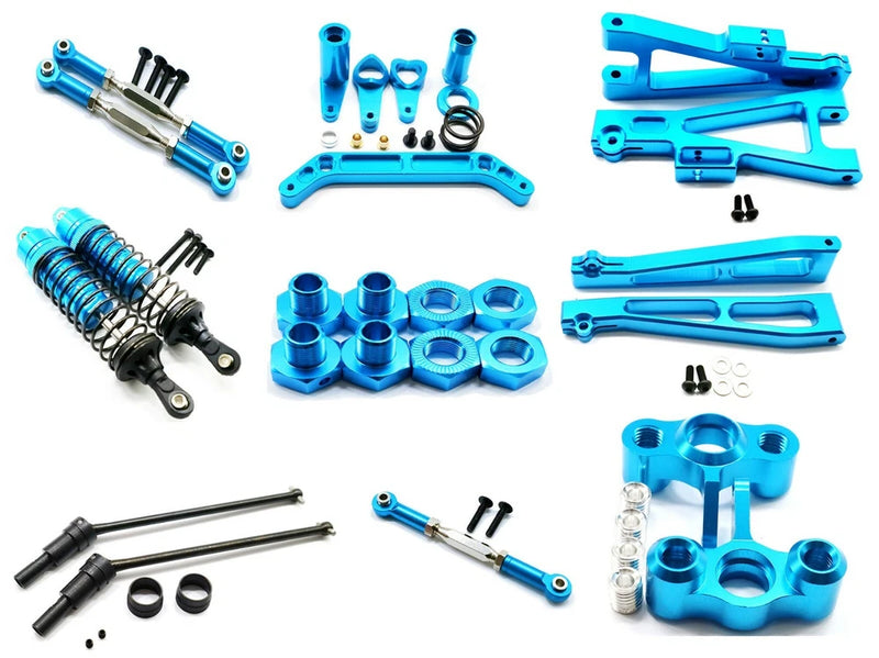Hub Carrier/Arm/Servo Link Upgrade parts for JLB Racing CHEETAH 1/10 RC Car