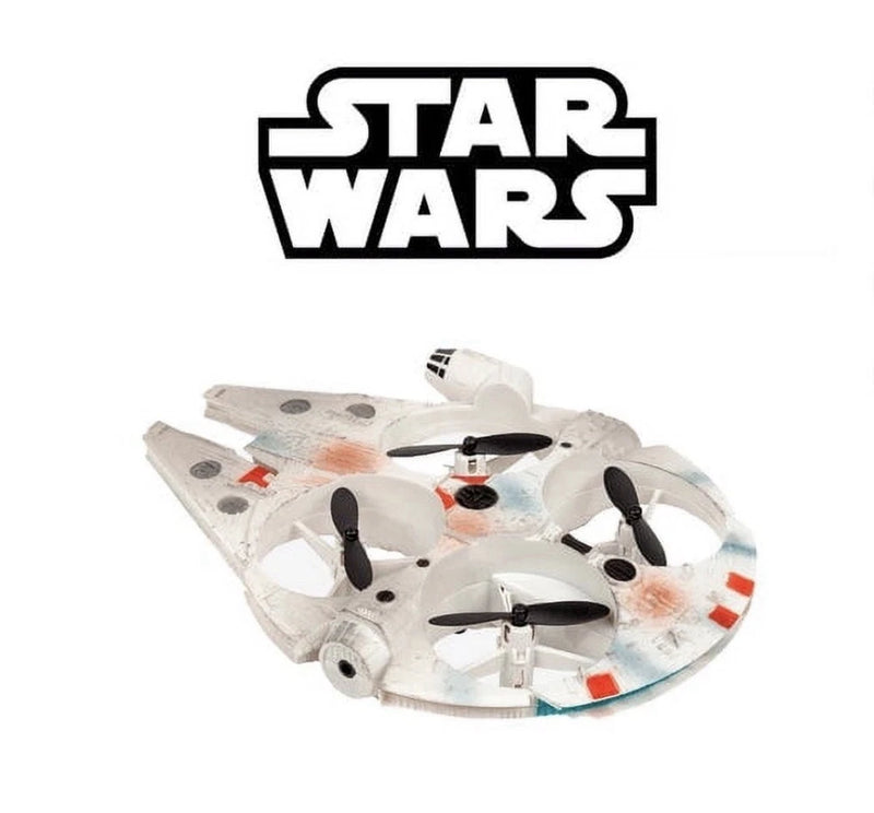 World Tech Toys Star Wars Millennium Cu??druple d Drones con Sensor de Movimiento