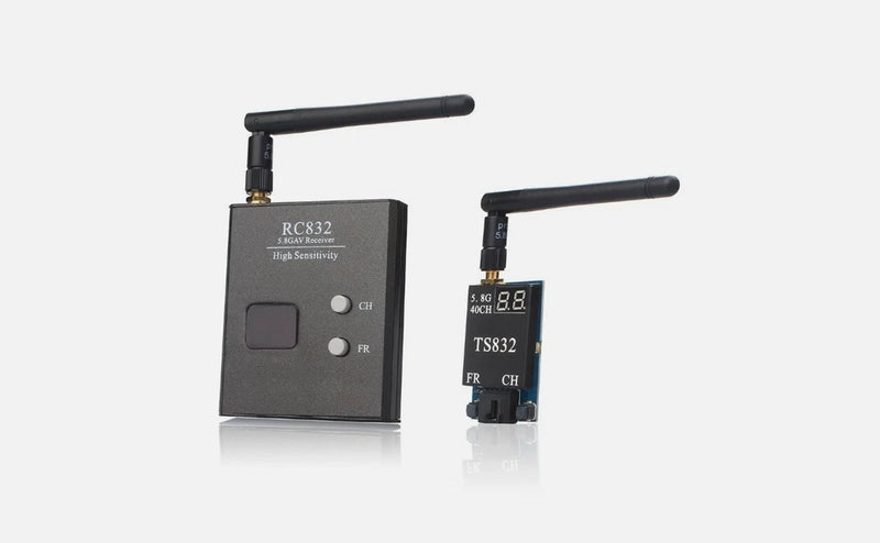 TS832+RC832 5.8G 2000M Range FPV Audio Video Transmitter and Receiver for FPV