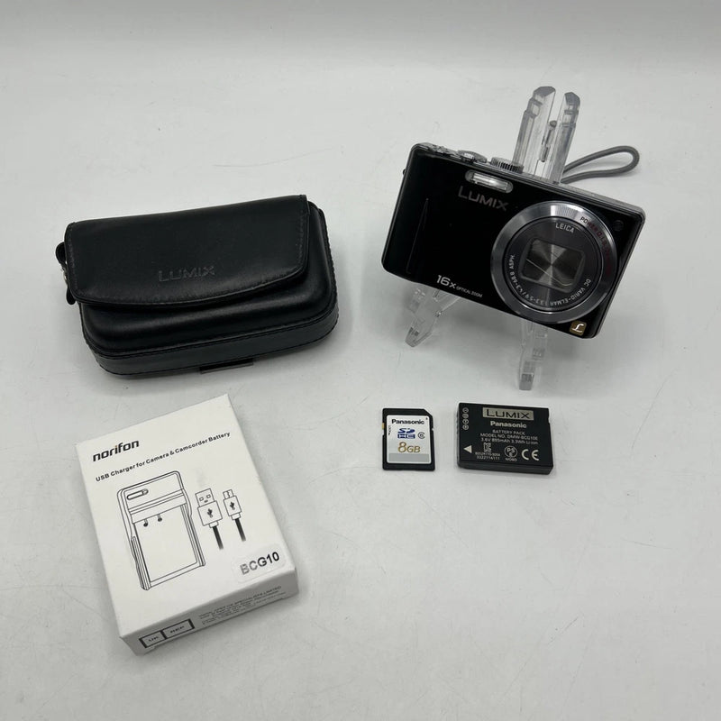 Panasonic Lumix DMC-TZ18 Compact Digital Camera 16x Optical Zoom Black