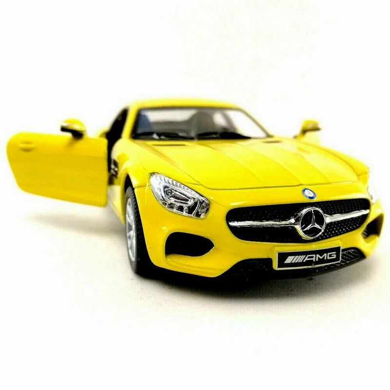Mercedes-Benz AMG GT Die-Cast Model Car Kinsmart 1:36 Scale Toy Collection Hobby