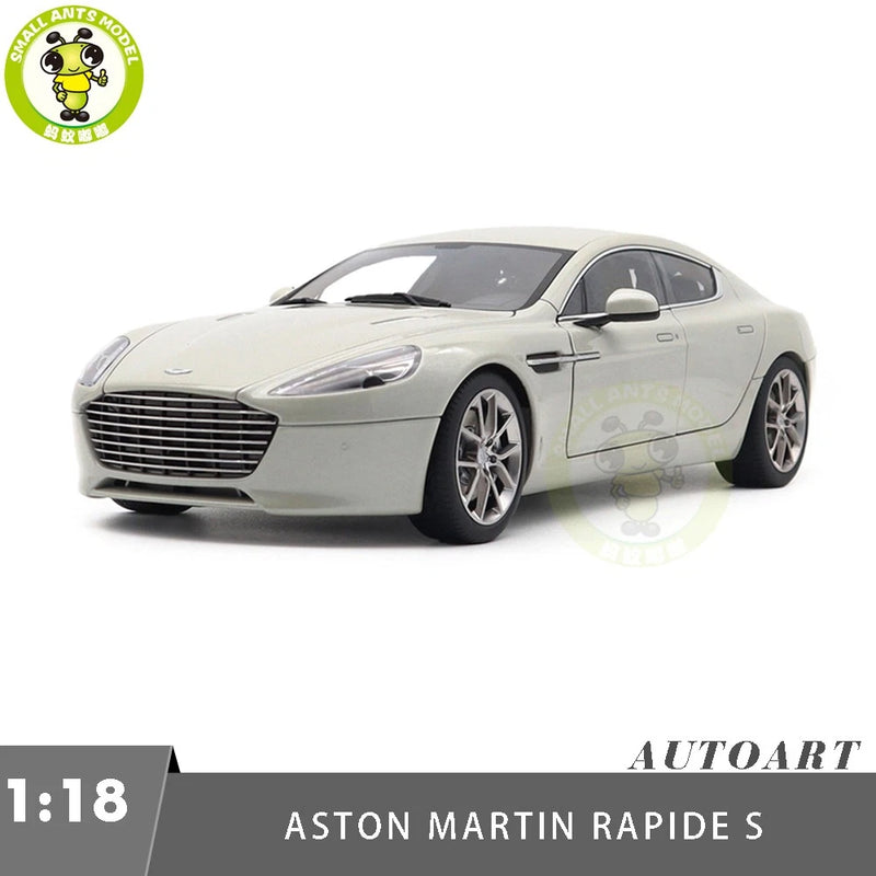 1/18 AUTOart 70258 ASTON MARTIN Rapide S 2015 Silver Fox Model Car Friends Gifts