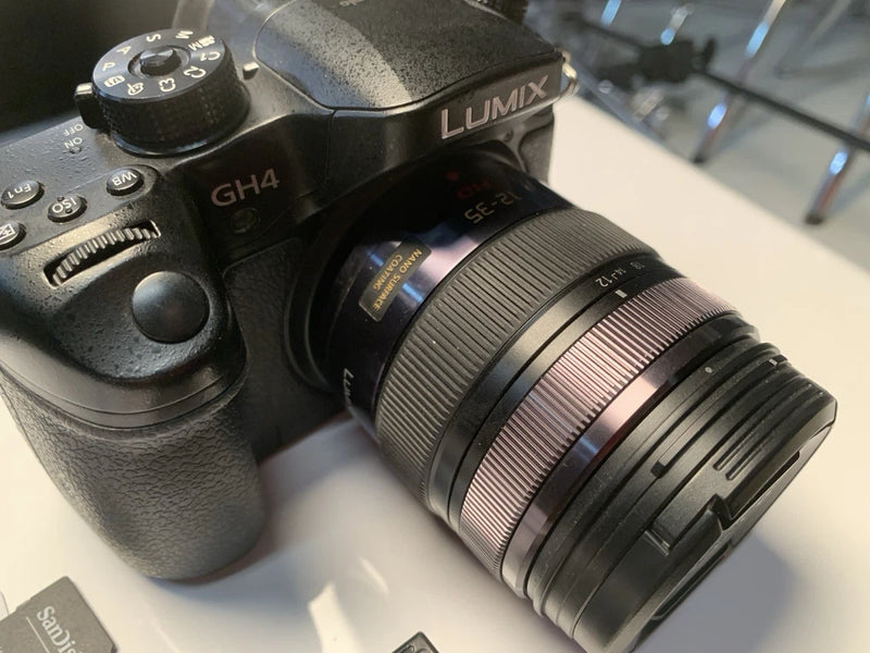 Panasonic GH4 +12-35mm f/2.8 Lens | V-Log L | 4K Video Kit | 2 Batteries, Tested