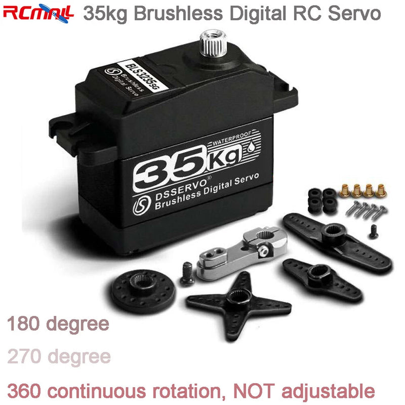 35kg Digital Brushless Servo Motor BLS3335SG Half Metal Gear for RC Car Robot