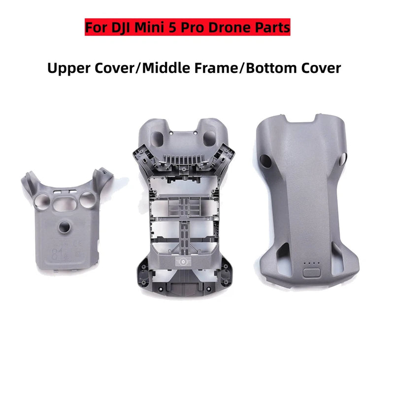 Original Upper Cover/Middle Frame/Bottom Cover For DJI Mini 5 Pro Drone Parts