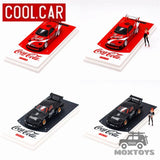 Cool Car 1:64 RX-7 Red /Black Ordinary/Luxury with figure Diecast Model Car
