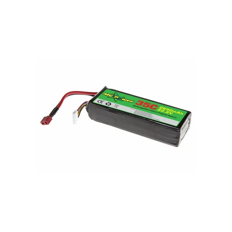 MG Power 35C 11.1V 5300mAh Rechargeable Lithium Polymer Battery for RC & Drones Battery