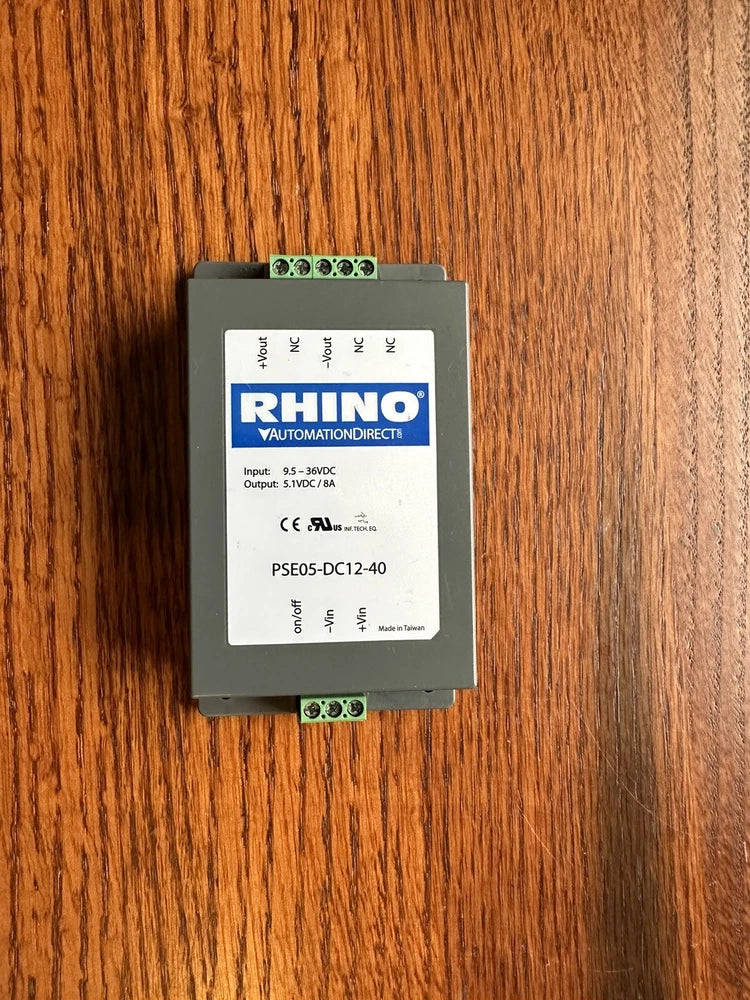 Automation Direct Rhino PSE05-DC12-40 Encapsulated Chassis Mount DC-DC Converter
