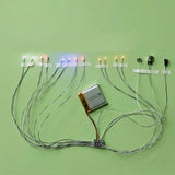 1/24or1/18 Universal Lighting kit police Model cars  Modific Remote Control LED