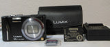 Panasonic Lumix DMC-ZS10 Missing batterie door, charger,batterie,bag,16GB SD